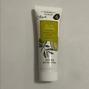 Korres Olive Stones Exfoliating Scrub with Green and Black Accents